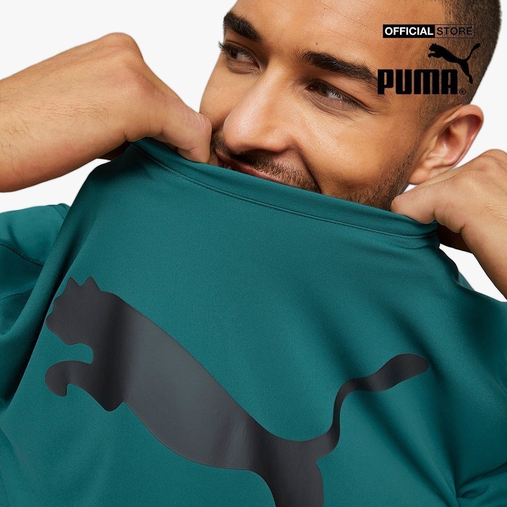 PUMA - Áo thun thể thao nam ngắn tay Fit Commercial Logo 522131-24