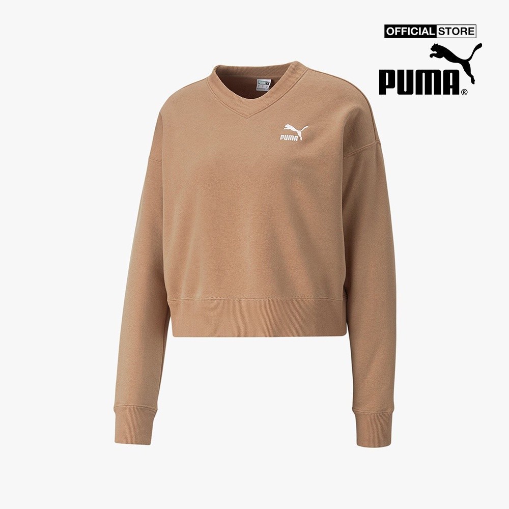 PUMA - Áo sweatshirt nữ tay dài Classics 538060-89