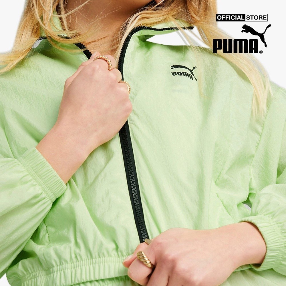 PUMA - Áo khoác nữ phom lửng thời trang Dare To Woven Track 535637-32