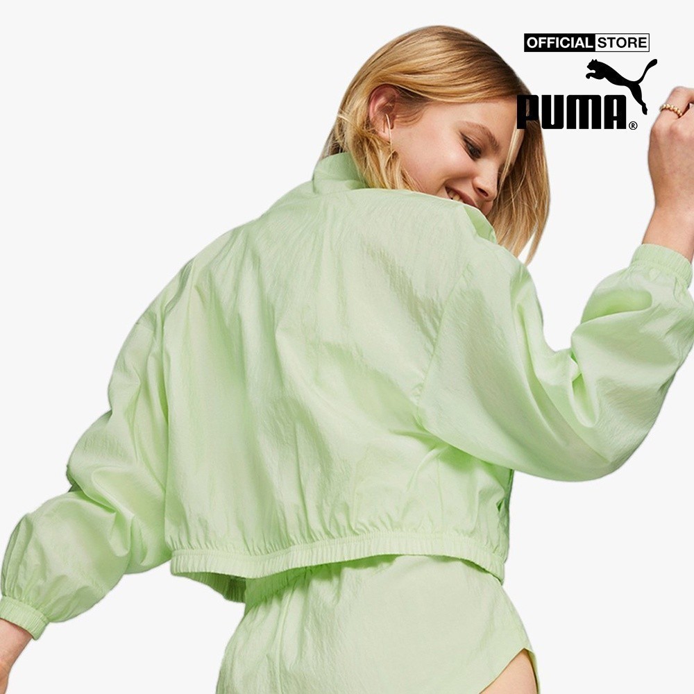 PUMA - Áo khoác nữ phom lửng thời trang Dare To Woven Track 535637-32
