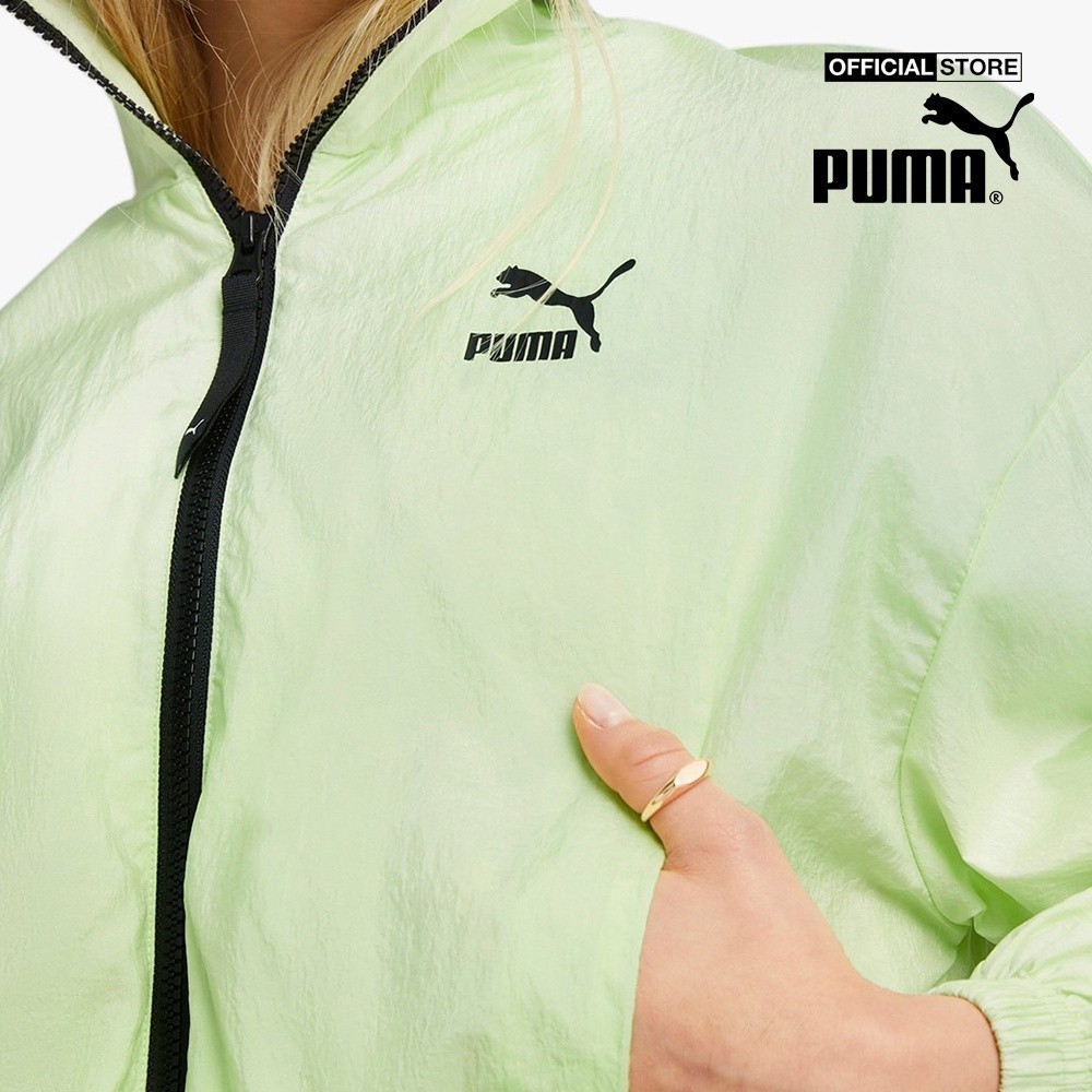 PUMA - Áo khoác nữ phom lửng thời trang Dare To Woven Track 535637-32