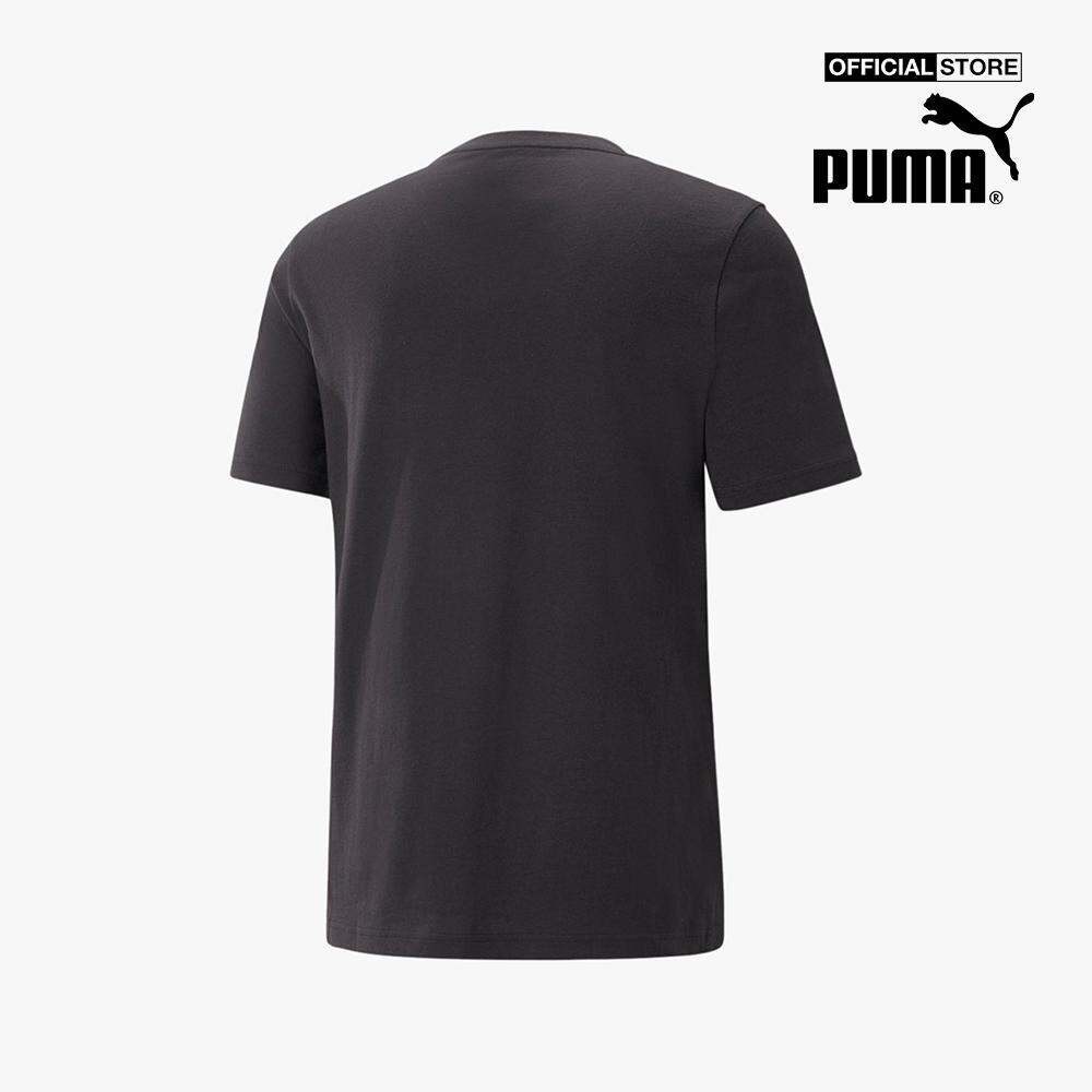 PUMA - Áo thun nam cổ tròn tay ngắn GRAPHICS Wave 674483-01