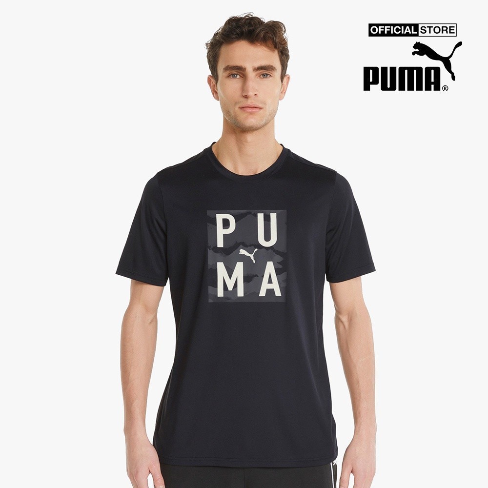 PUMA - Áo thun thể thao nam ngắn tay Graphic Training 521542-01