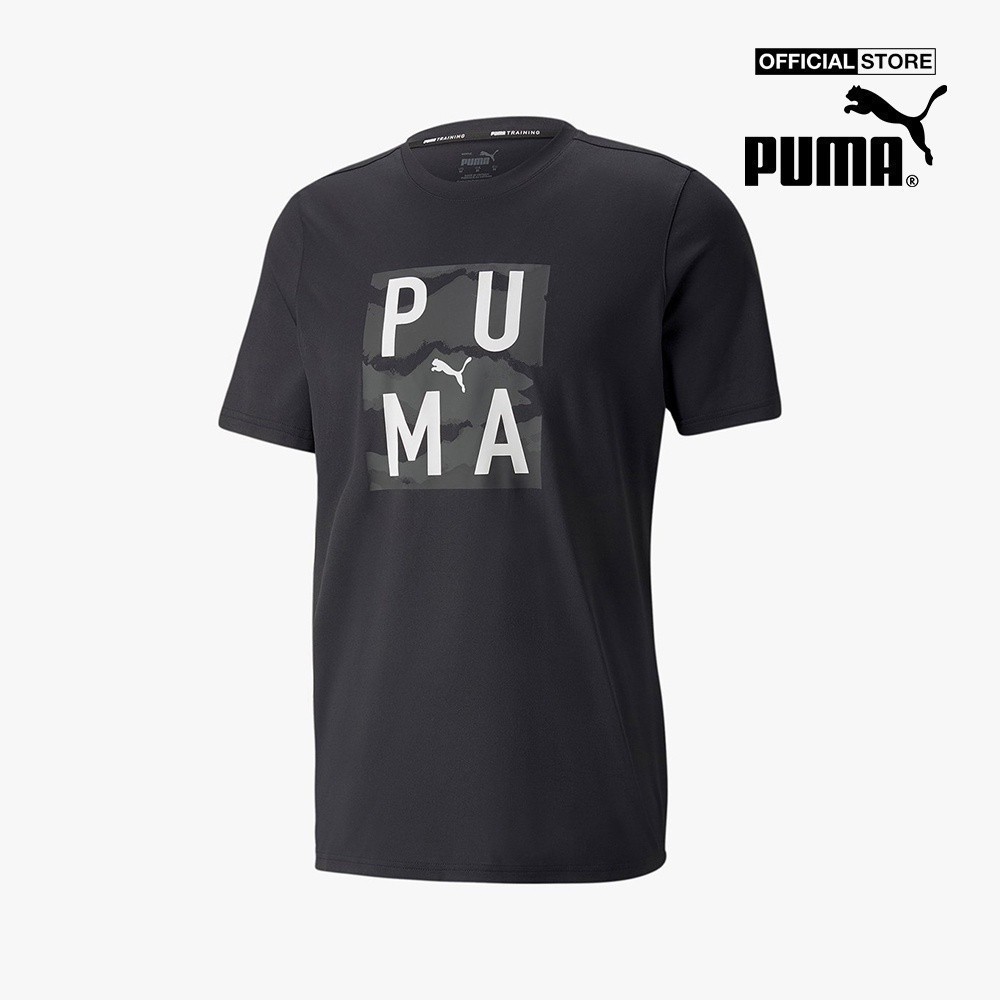 PUMA - Áo thun thể thao nam ngắn tay Graphic Training 521542-01