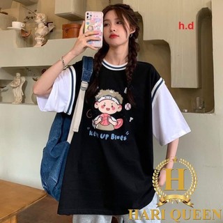 Áo phông bóng chày cậu bé Keep HARIQUEEN