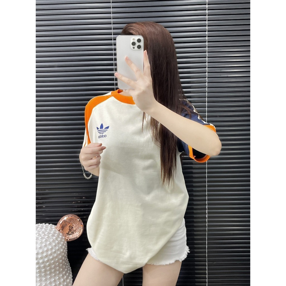 Áo Phông Nam Nữ Adidas Thêu Logo 3 Sọc Tay 2 Màu - Áo Thun Nam Nữ Premium Cotton Thoáng Mát Siêu Trẻ Trung Mẫu Mới | BigBuy360 - bigbuy360.vn