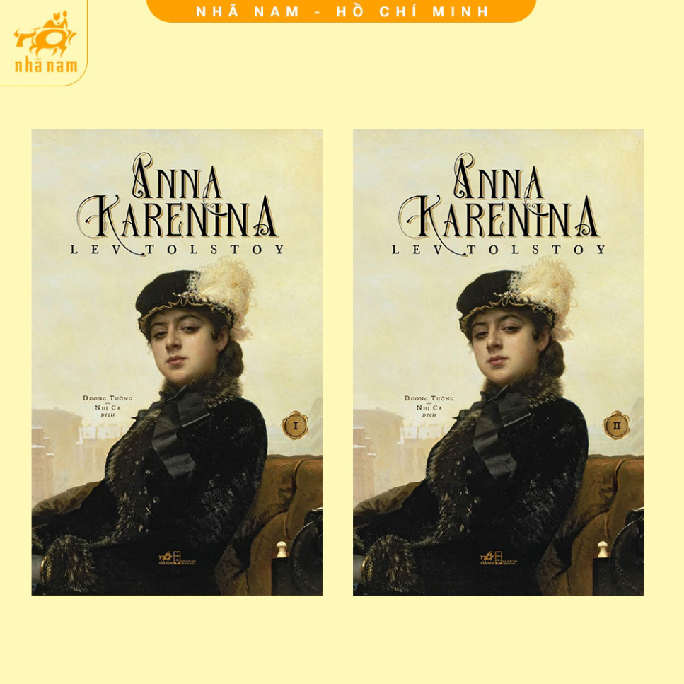 Sách - Combo Anna Karenina (2 tập) (Nhã Nam HCM)  - NNB