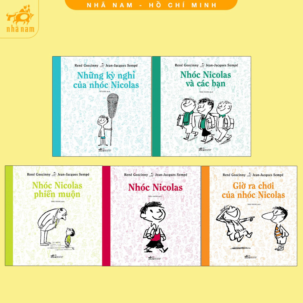 Sách - Combo series Nhóc Nicolas (Nhã Nam HCM)  - NNB