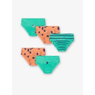 MOTHERCARE - Briefs - Set 5 Quần Lót Họa Tiết Khủng Long Và Ngôi Sao Cho Bé Trai