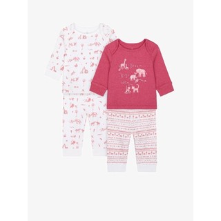 MOTHERCARE - Pyjamas - Set 2 Đồ Ngủ Dài Tay Dài Chân