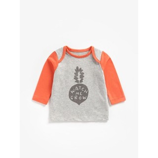 MOTHERCARE - Áo Thun Tay Dài Phối Màu Bé Trai