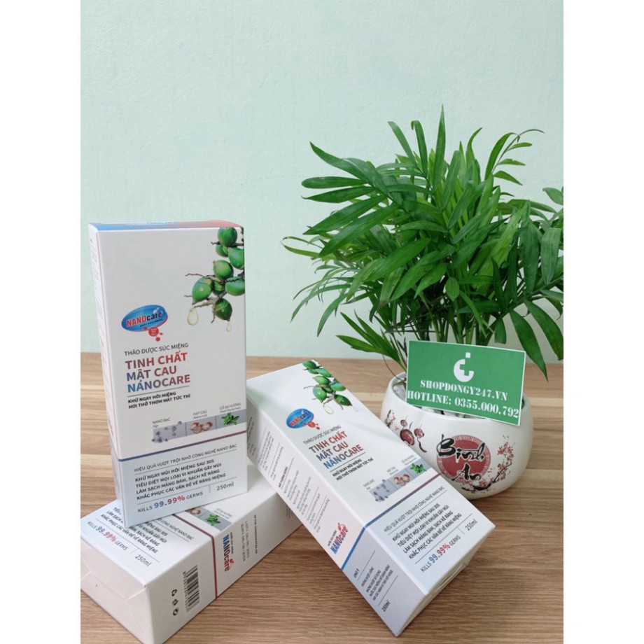 NANO CARE Nước Súc Miệng Khử Mùi Hôi Miệng NANOCARE Tinh Chất Mật Cau Đánh Bay Vi Khuẩn,hơi thở thơm mát