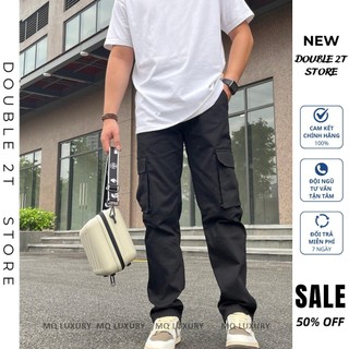 Quần Jogger Kaki - JG4 Quần Jogger Kaki Nam, Quần Túi Hộp Nam Chất Vải Kaki Co Giãn MQ LUXURY Double 2T