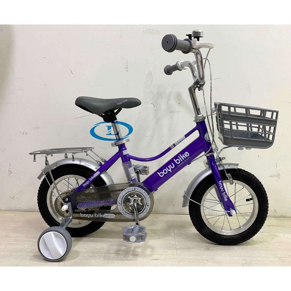 [XDL] Xe Đạp 12in  nữ boyu bike xinh xắn dành cho bé gái từ 3 - 6 tuổi - LHệ Gian Hàng để nhận KM Ạ