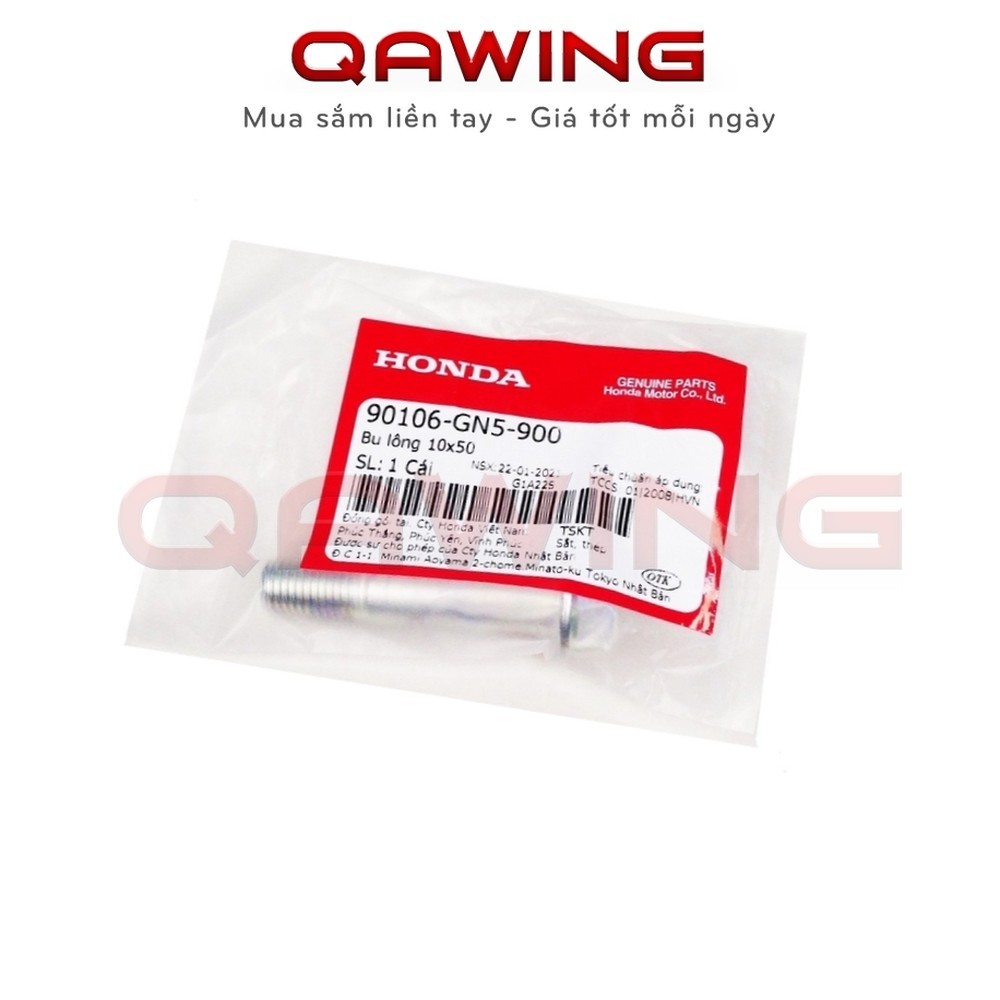 [QW]_(1049)_Bu lông HONDA 10x50 dùng chung nhiều xe _(90106GN5900)