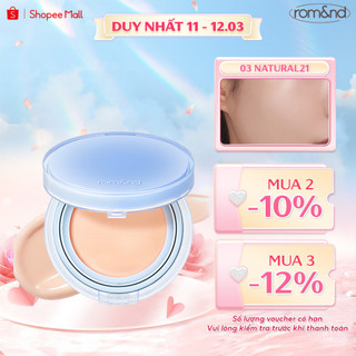   Phấn Nước Cho Da Căng Bóng Romand Bare Water Cushion 20g