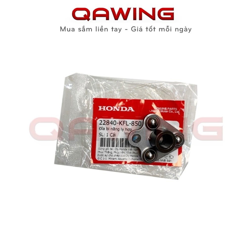 [QW]_(1338)_Đĩa bi nâng ly hợp - côn HONDA Dream, Future, Wave _(22840KFL850)