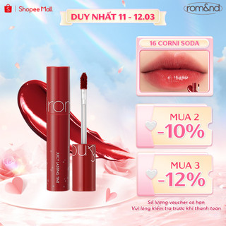   Son Tint lì ngọt ngào Hàn Quốc Romand Juicy Lasting Tint 5.5g