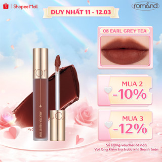   Son kem lì, mịn mượt như nhung Hàn Quốc Romand Milk Tea Velvet Tint 4.4g