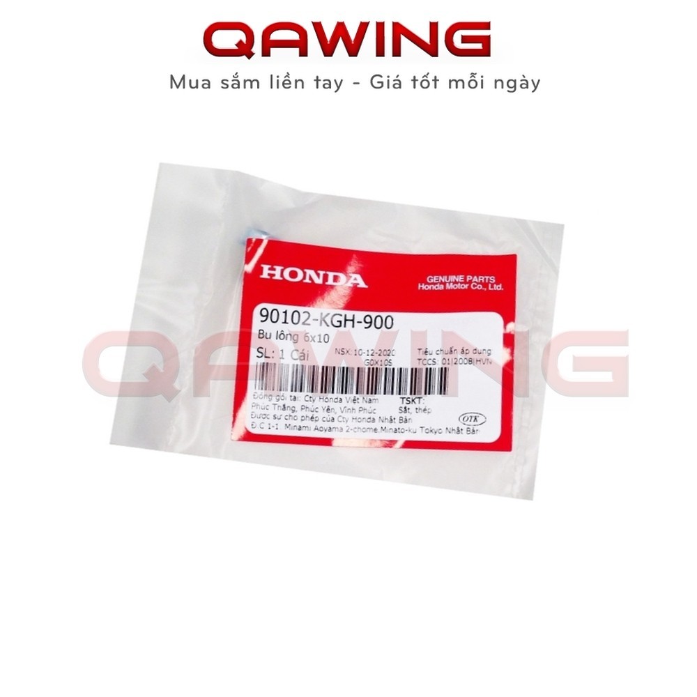 [QW]_(648)_Bu lông HONDA nhiều dòng xe 6x10 _(90102KGH900)