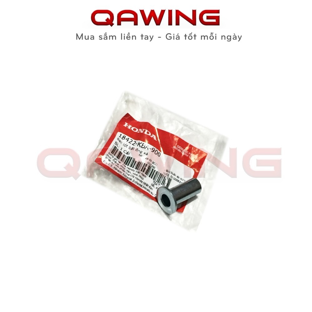 [QW]_(1353)_Bạc lót bắt ống xả HONDA dùng chung các dòng xe số _(18422KBA900)