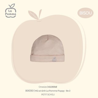 La pomme - mũ sơ sinh la pomme puppy