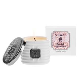 Nến thơm hương hoa nhài - vuudh bangkok travel candle 35 g nc0602