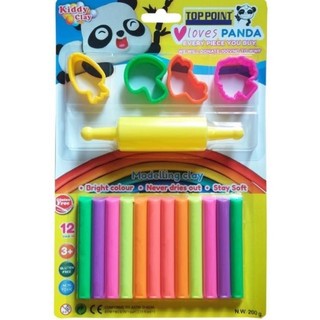 Đất nặn thái lan toppoint 8-12-24 màu