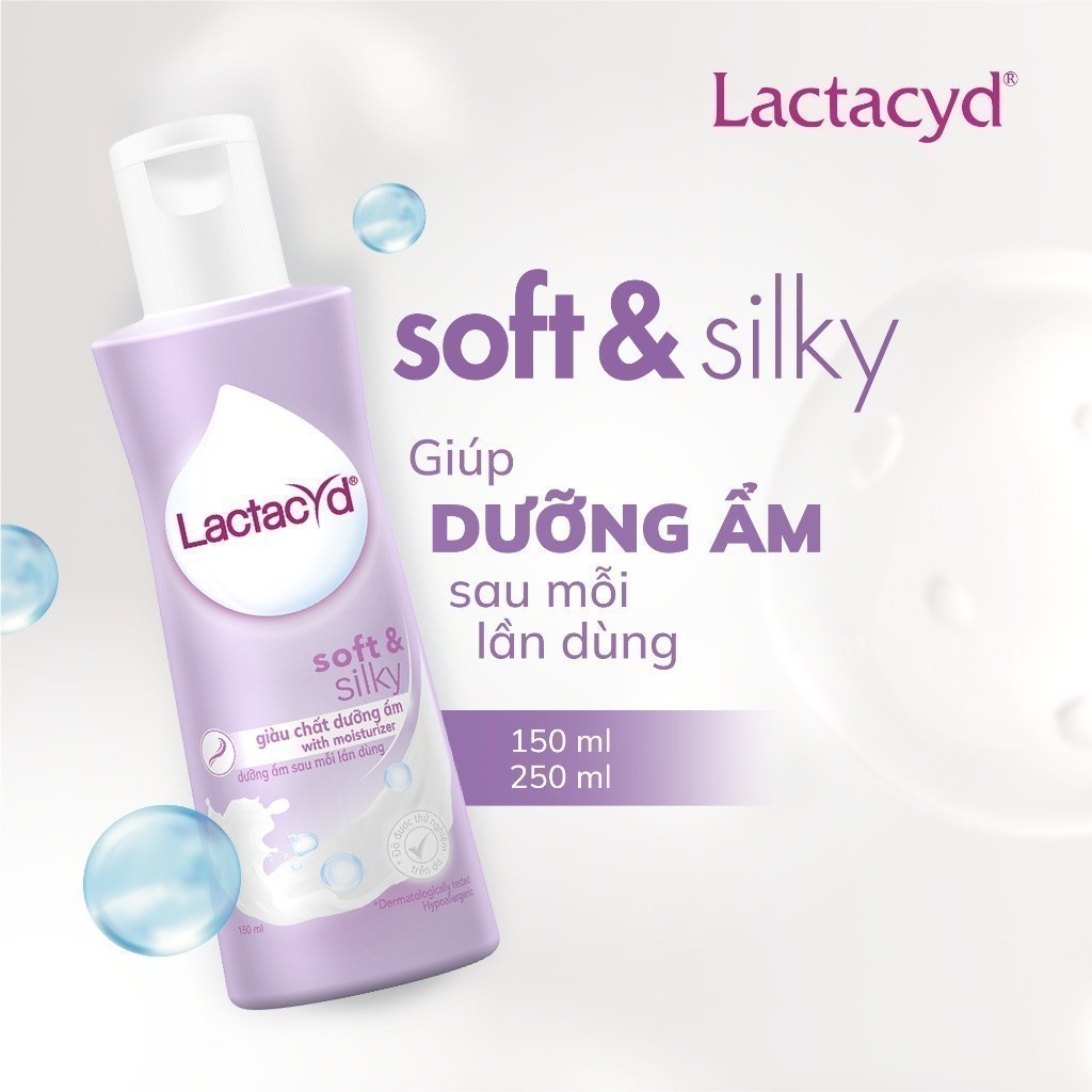 Bộ 2 chai Lactacyd Milky Bảo Vệ, Nuôi Dưỡng Da & Tóc Bé 500ml+ 1 Dung Dịch Vệ Sinh Soft & Silky Dưỡng Ẩm 250ml