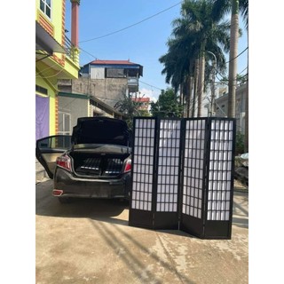 Vách ngăn bình phong phong cách nhật cổ