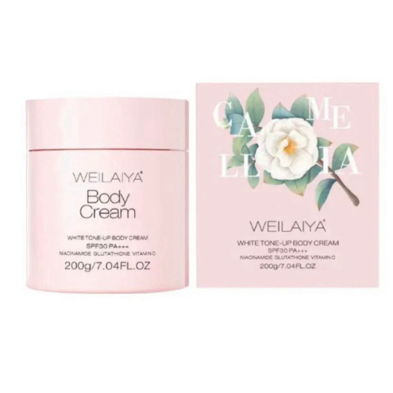  Dưỡng thể Weilaiya White Tone Up Body Cream SPF 30 PA+++ kích trằng da nâng tone body.