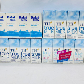 Lốc 4 Hộp Sữa Tươi TH True Milk 180ml