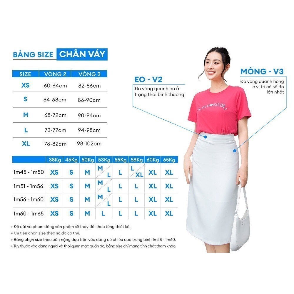 Chân váy xòe nữ phối xếp ly GUMAC VD03033