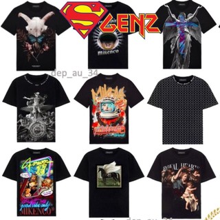 Các mẫu áo thun tay lỡ Mi.ken.co hottrend cháy phố SUPERGENZ - Áo phông nam nữ unisex form rộng ulzzang