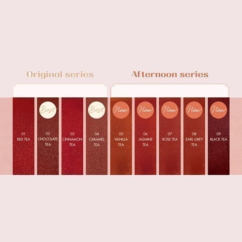 Combo Phấn phủ dạng nén Romand Better Than Finish 12g + Son kem lì Romand Milk Tea Velvet Tint 4.4g