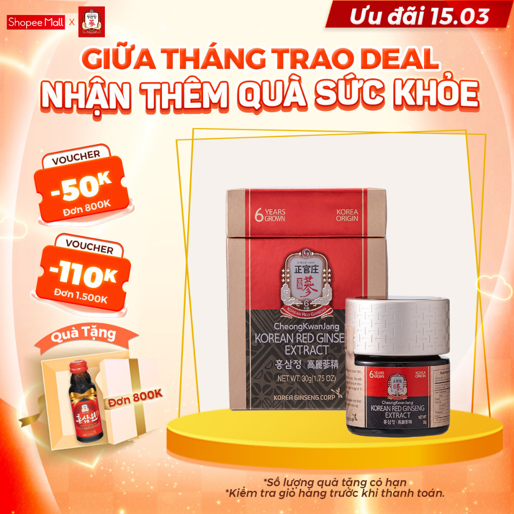 Tinh Chất Hồng Sâm Cô Đặc Hàn Quốc KGC Cheong Kwan Jang Global Extract (30g)