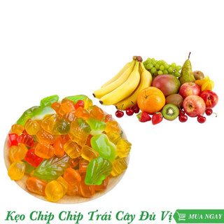 Kẹo dẻo chip chip 500gr mix vị hương trái cây - bepcogi