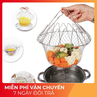 Rổ Nhúng Thông Minh Chef Basket đa năng Rổ Nhúng Vớt Thông Minh Chef Basket Đa Năng