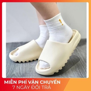 Dép quai ngang nữ, dép lê bánh mì YZ slide hot trend chất liệu EVA siêu nhẹ