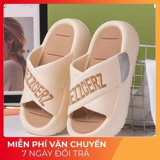 Dép quai ngang nữ, dép lê nữ quai chéo BEZZ chất liệu EVA siêu nhẹ độn đế 5cm
