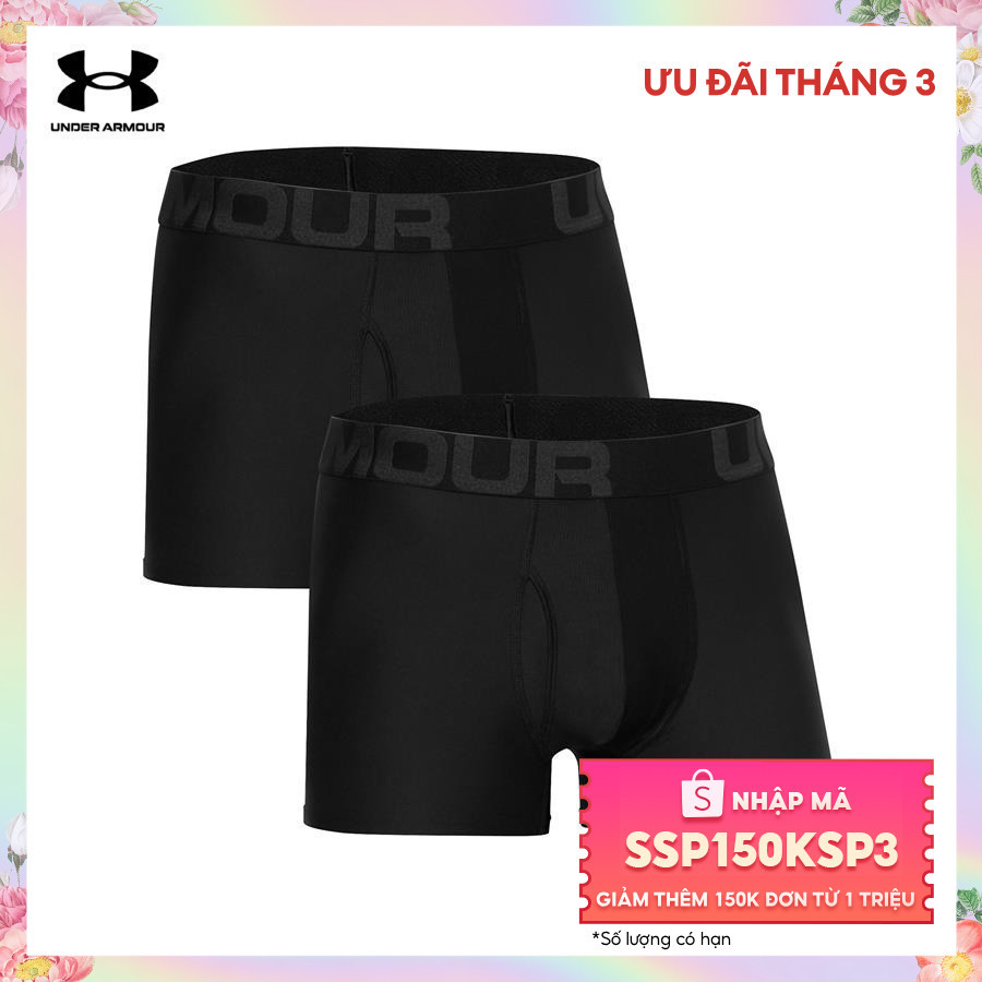 Đồ lót nam Under Armour Tech 3In 2 Pack - 1363618-001