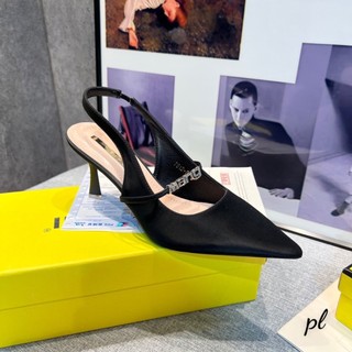 Giày chữ Wang đá fom chuẩn fullbox size 35-39 gót 7cm