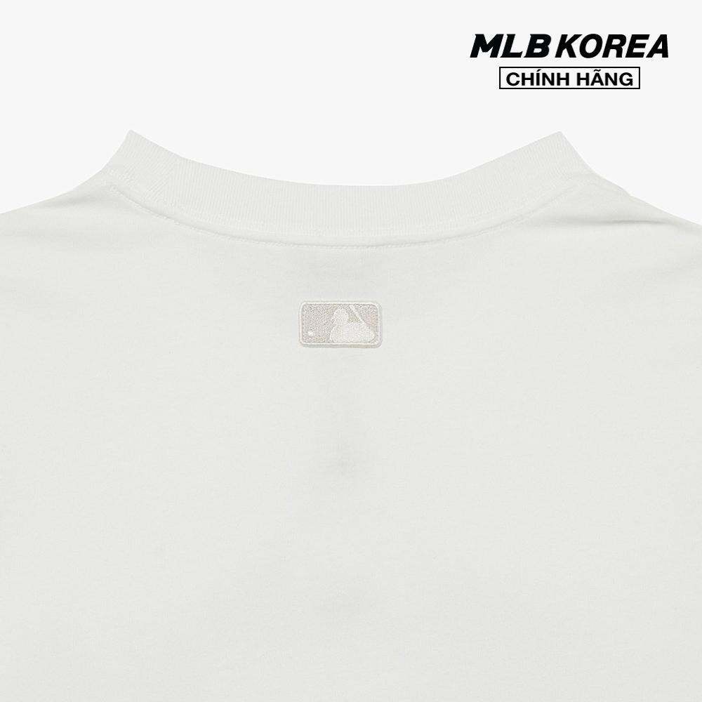 MLB - Áo thun unisex cổ tròn tay ngắn Basic American Lettering 3ATSB4033-07WHS