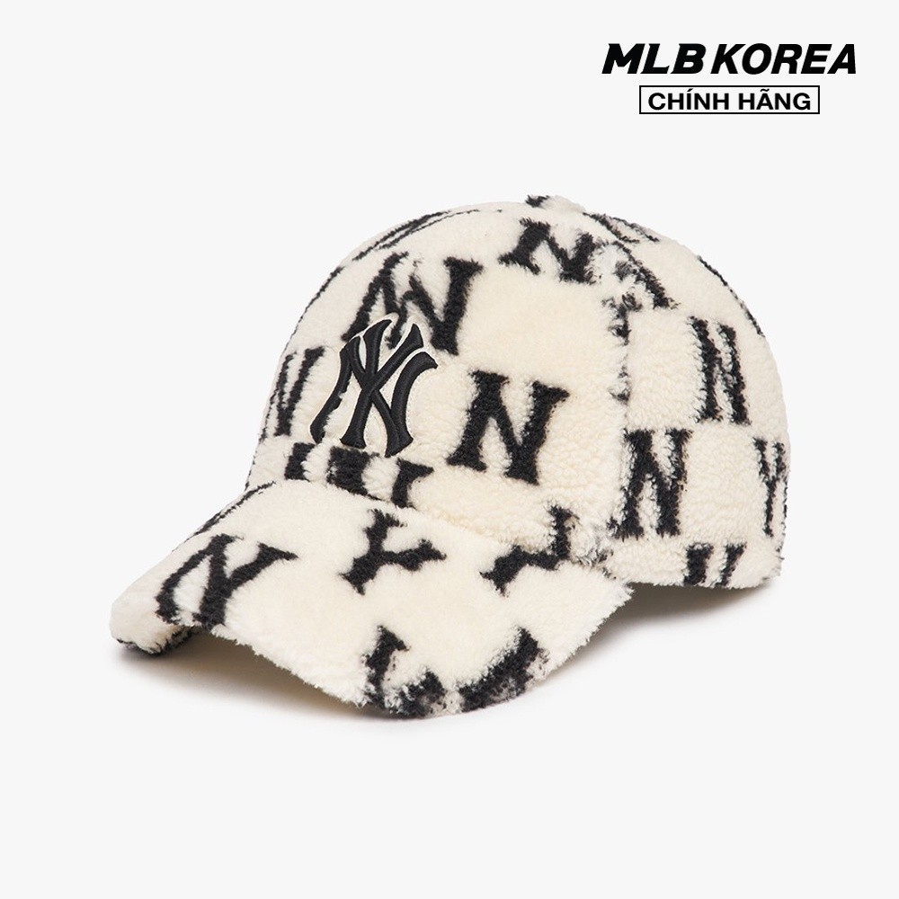 MLB - Nón bóng chày unisex Classic Monogram Fleece Unstructured 3ACPMF126-50CRS