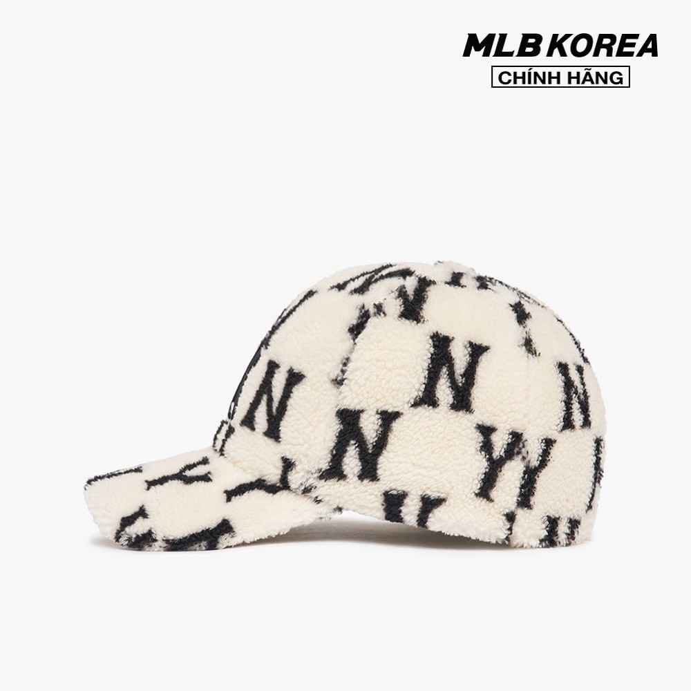 MLB - Nón bóng chày unisex Classic Monogram Fleece Unstructured 3ACPMF126-50CRS