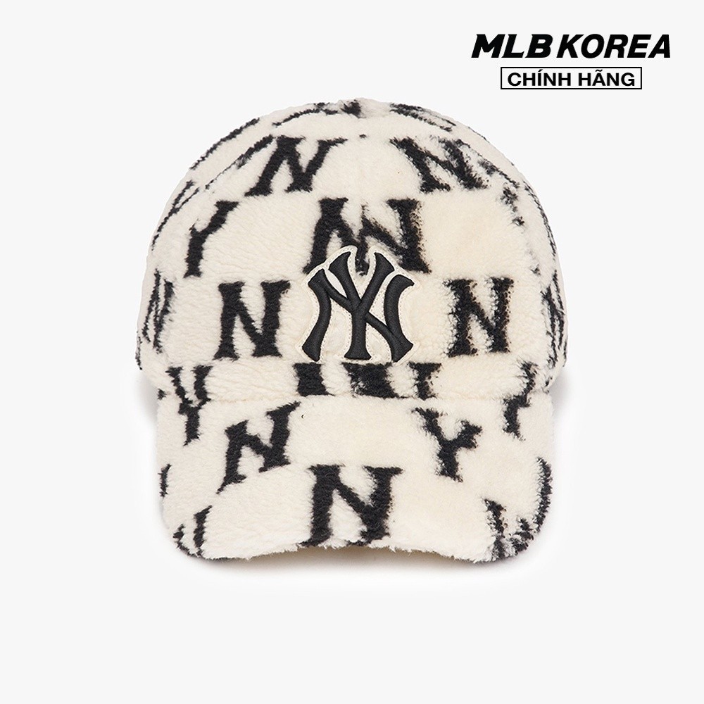 MLB - Nón bóng chày unisex Classic Monogram Fleece Unstructured 3ACPMF126-50CRS