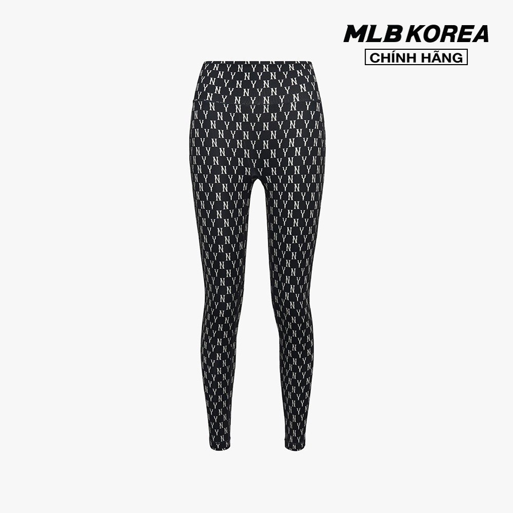 MLB - Quần legging nữ Wms Classic Monogram Allover 3FLGM0124-50BKS