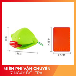 Đồ chơi mặt nạ ếch, ếch lè lưỡi tham lam