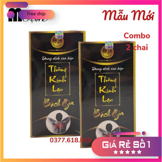 (Có Sỉ lẻ) [ Combo 2 hộp] Tinh dầu xoa bóp Thông Kinh Lạc BÁCH GIA