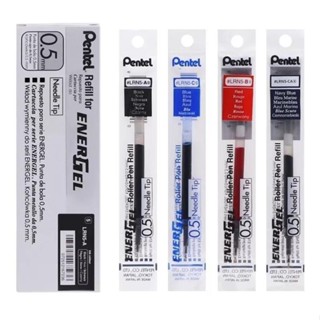 Hộp 12 Ruột Bút Ngòi 0.5mm Pentel Energel LRN5 | Mực An Toàn Cho Sức Khỏe | Nhanh Khô 1/3 Giây .